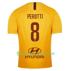 Koszulka AS Roma Perotti 8 Trzeci Koszulki Piłkarskie 2018-2019 Krótki Rękaw